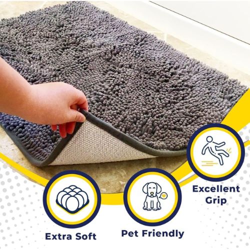 Anti-Mud Door Mat For Dogs - Happy Paws!®