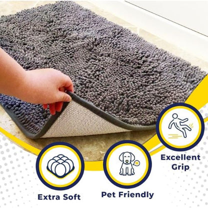 Anti-Mud Door Mat For Dogs - Happy Paws!®